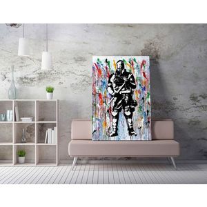 Tablou decorativ, WY131 (70 x 100), 50% bumbac / 50% poliester, Canvas imprimat, Multicolor imagine