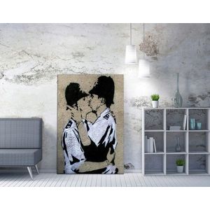 Tablou decorativ, WY16 (70 x 100), 50% bumbac / 50% poliester, Canvas imprimat, Multicolor imagine