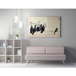 Tablou decorativ, WY47 (70 x 100), 50% bumbac / 50% poliester, Canvas imprimat, Multicolor imagine