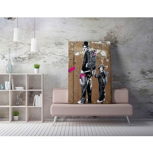 Tablou decorativ, WY57 (70 x 100), 50% bumbac / 50% poliester, Canvas imprimat, Multicolor imagine