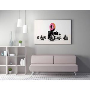 Tablou decorativ, WY58 (70 x 100), 50% bumbac / 50% poliester, Canvas imprimat, Multicolor imagine