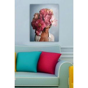 Tablou decorativ, 6019200972981-5070, Canvas, Lemn, Multicolor imagine
