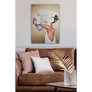 Tablou decorativ, 7436502942938-5070, Canvas, Lemn, Multicolor imagine