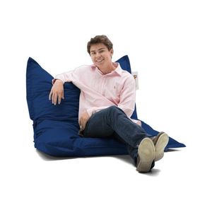 Fotoliu puf, Bean Bag, Ferndale, 100 x 100 cm, poliester impermeabil, albastru inchis imagine