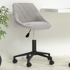 vidaXL Scaun de birou, negru, catifea imagine