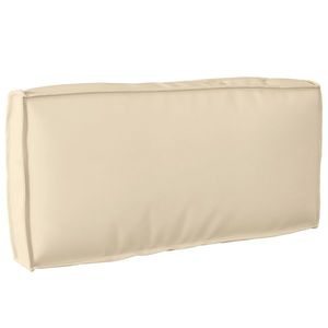 vidaXL Set de perne pentru palete 2 bucăți Bej Fabric Oxford imagine