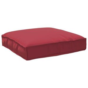 vidaXL Set de Perne pentru Paleți din 2 Piese Bordo din Bumbac Oxford imagine
