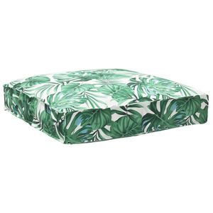 vidaXL Set de 2 Perne pentru Palet cu Model de Frunze din Fabrică Oxford imagine