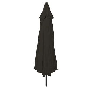 Umbrelă de grădină vidaXL ø395x245 cm Neagră imagine