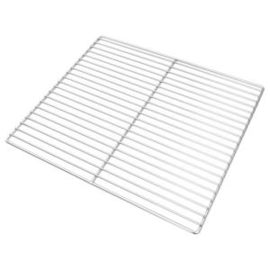 Grătar BBQ vidaXL cu mânere dreptunghiular 45x40 cm din oțel inoxidabil 304 imagine