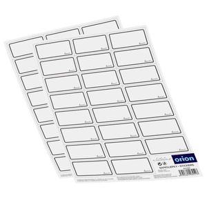 Orion Set de autocolante WHITELINE 2 x 23 buc, alb imagine