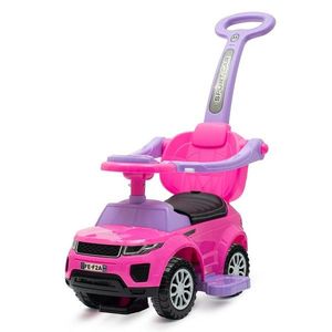 Mașinuță Baby Mix cu tijă de ghidare SUV 3in1Prime, roz imagine