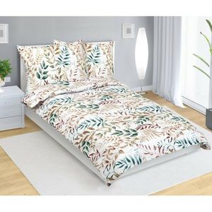 Lenjerie de pat din bumbac Bellatex Twig bej, 140 x 200 cm, 70 x 90 cm, 140 x 200 cm, 70 x 90 cm imagine