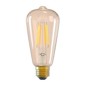 Bec Tellur WiFi Filament E27, 6 W, albă caldă imagine