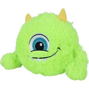Minge de blană gonflabilă Monster galben, diametru 23 cm imagine