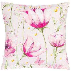 Bellatex față de pernă Meadow roz, verde , 40 x 40cm imagine