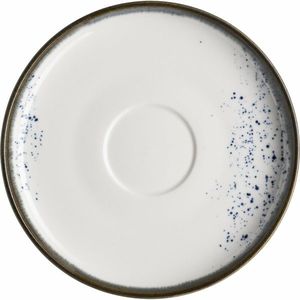 Mäser Farfurie de cafea Pintar Alb puncte albastre14 cm, albastru, L imagine