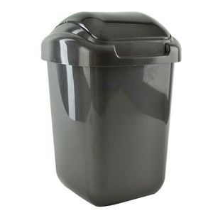 Coș de gunoi Orion 50 l, antracit imagine