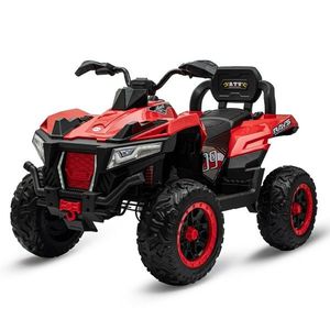 Quad electric Baby Mix Rave 4 x 4, roșu imagine