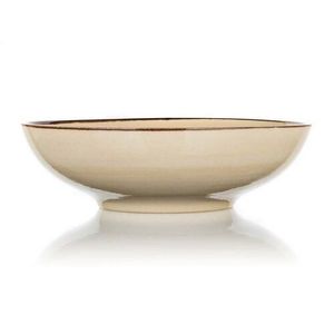 Farfurie adâncă Banquet PALAS, 18 cm, crem, bej imagine