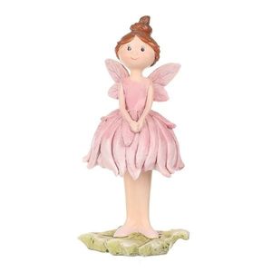 Decorațiune zână Daisy roz, 9 x 21x 9 cm, poliresin imagine