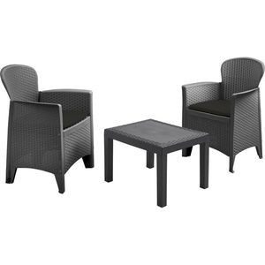 Set mobilier de grădină Akita, 3 buc imagine