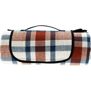 Pătură de picnic Redcliffs Dice roșu și albastru , 150 x 180 cm imagine