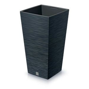 Ghiveci de flori FURU SQUARE 39, 5 cm, antracit, antracit, 39 cm imagine