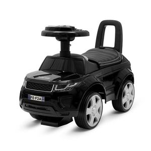 Mașinuță Baby Mix pentru copii SUV Prime, pieleecologică neagră imagine