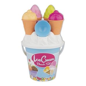 Set de nisip Înghețată și cup cake, albastru imagine