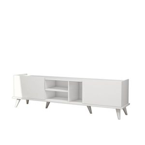 Masă TV Elegante White, alb imagine