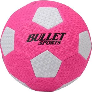 Minge de fotbal mărime 5, diam. 22 cm, roz imagine