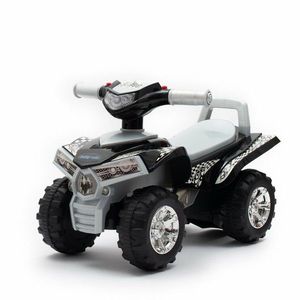 Mașinuță Baby Mix pentru copii cu sunet ATV, gri imagine