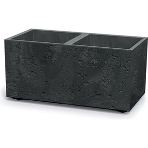 Ghiveci SIERRA CASE BETON EFFECT 77 cm negru, negru, M imagine