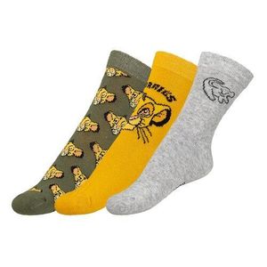 Șosete pentru copii Lion King, mărimea 27-30, 3perechi, 27 - 30 imagine