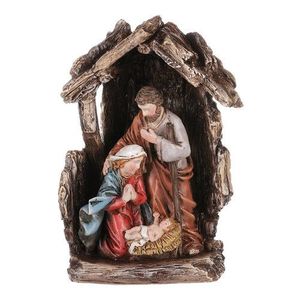 Decorațiune Crăciun Betleem, polyresin, 16 x 12 x 5 cm imagine