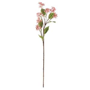 Floare artificială Floare japoneză, roz deschis, 16 x 8 x 63 cm imagine