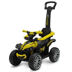 Baby Mix Mega Prime EVA balansoar pentru copii cubară de ghidare, galben imagine