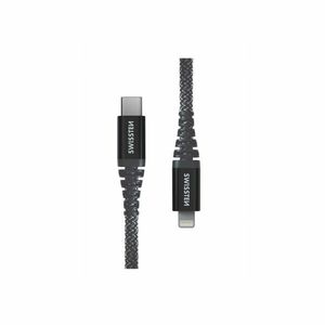 Cablu încărcare cu kevlar SWISSTEN USB-C Lightning, 1, 5 m imagine