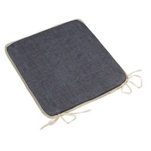 Pernă de scaun Bellatex LADA neted Uni grafit, 40 x 40 cm imagine