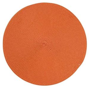 Suport de farfurie Altom Straw terracotta, diametru 38 cm, set de 4, teracotă imagine