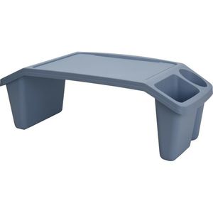 Tava de pat 60 x 30 x 21 cm, albastru, albastru imagine