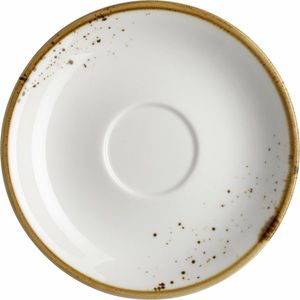 Mäser Farfurie Espresso Pintar Puncte maro alb 13cm, maro, S imagine