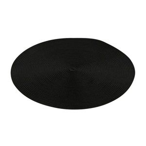 Suport de farfurie Altom Straw negru, diametru 38 cm, set de 4 buc., negru imagine