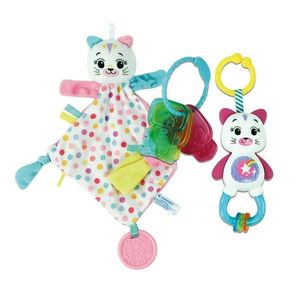 Jucărie Clementoni Clemmy baby - Prima mea pisicuță de pluș în cutie cadou imagine