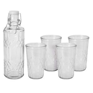 Set 5 pahare cu carafă EH Rhombus imagine