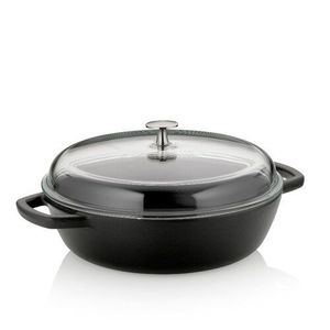 Tigaie adâncă Kela CALIDO, din fontă, neagră, 28cm, 3, 8 l imagine