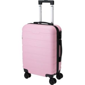 Valiză Shell pe roți, 32 l, 55 x 35 x 21, 5 cm, rozdeschis imagine