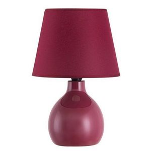 Lampă de masă Rabalux 4478 Ingrid, bordo, roșu imagine