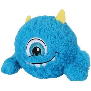 Minge gonflabilă de blană Monster albastru, diametru 23 cm imagine